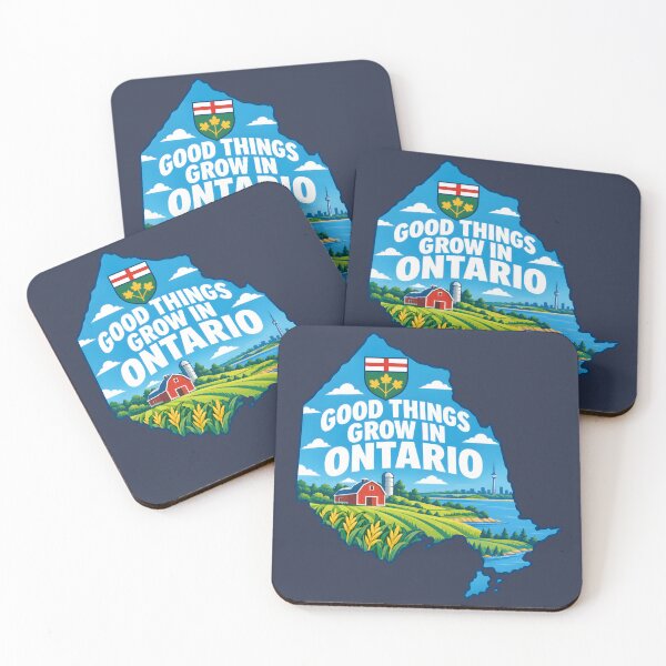 Item preview, Good Things Grow In Ontario  designed and sold by HowToCanadian.