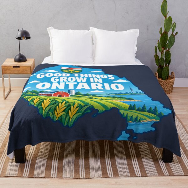 Item preview, Good Things Grow In Ontario  designed and sold by HowToCanadian.
