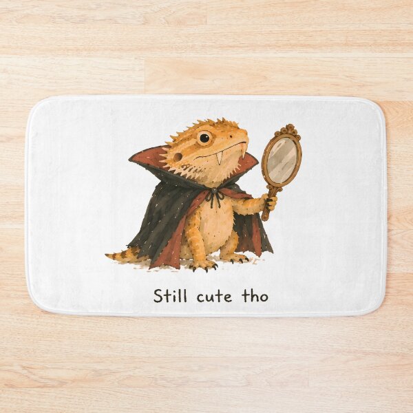 Item preview, Bearded Dragon Vampire Costume Still Cute Tho Art designed and sold by Messybeardie1.