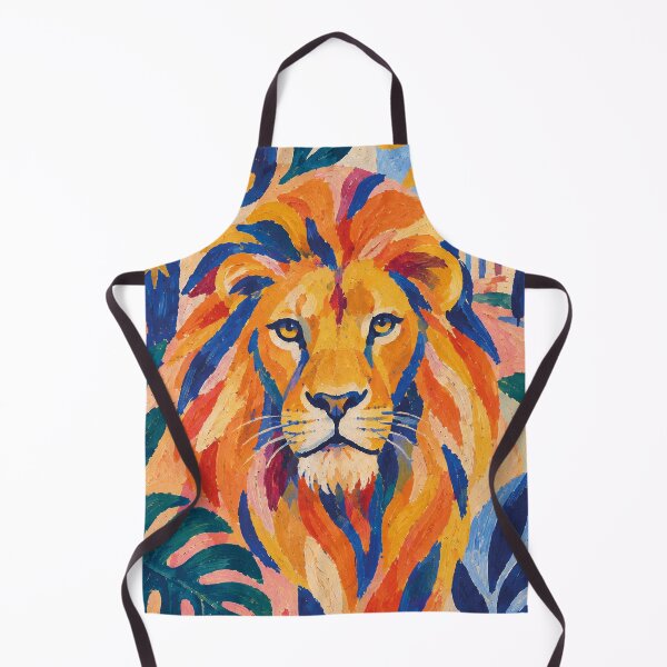 Item preview, Leo Zodiac Sign Painting – Colourful Astrology Artwork designed and sold by GalleryKauffeld.