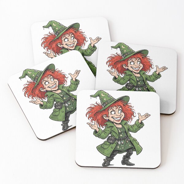 Item preview, Winifred Sanderson Bold Comic Inks Sticker - Halloween designed and sold by Lesley D.