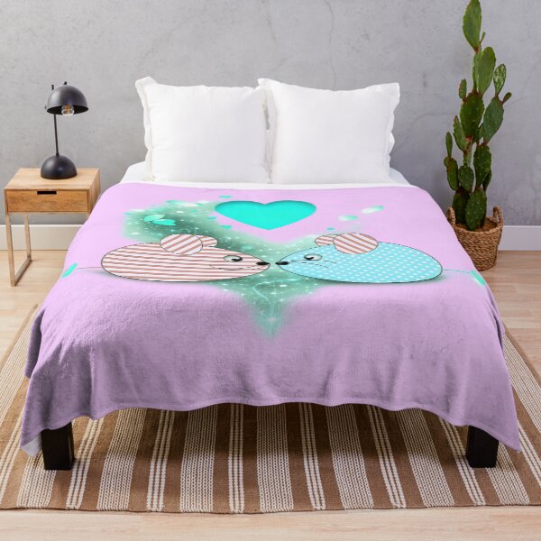 Item preview, Cute Love Mice Minimal Valentine’s Day Illustration  designed and sold by NB-Artmagic.