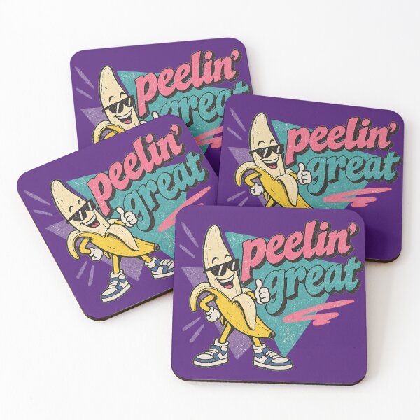 Item preview, Peelin' Great – 90s Retro Banana designed and sold by Douglystuff.