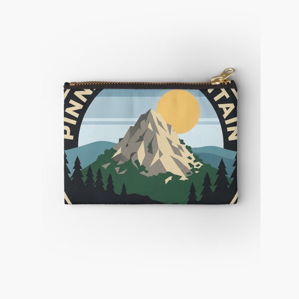 Item preview, Pinnacle Mountain Arkansas State Park Modern Retro Circle Sticker designed and sold by DetourDgn.