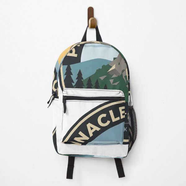 Item preview, Pinnacle Mountain Arkansas State Park Modern Retro Circle Sticker designed and sold by DetourDgn.