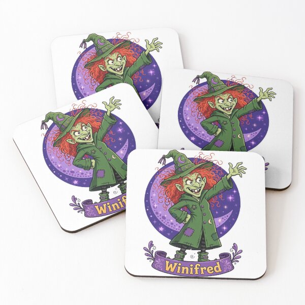 Item preview, Winifred Sanderson Name Banner Showcase Sticker - Halloween designed and sold by Lesley D.