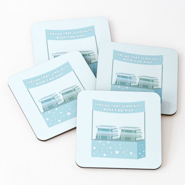 Item preview, Chasing That Scholastic Book Fair High | Bookish | Humor designed and sold by The Turquoise Brush.