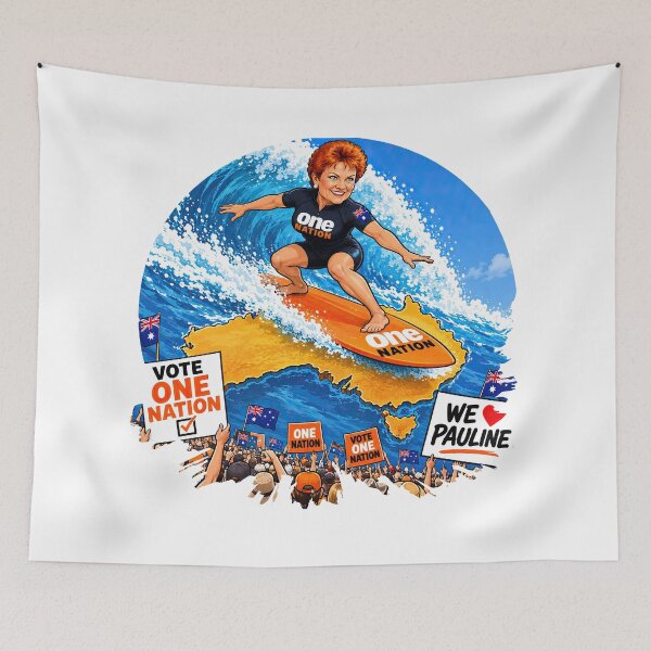 Item preview, Riding the One Nation Wave designed and sold by OldSchool90s.