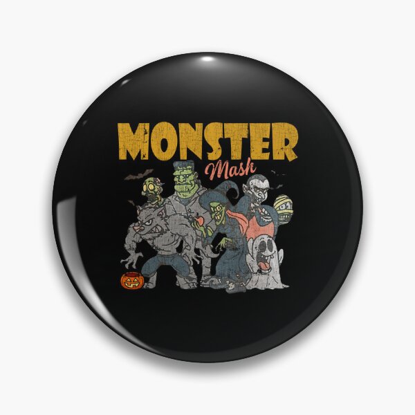 Item preview, Monster Mash Vintage Ghost Halloween Funny  designed and sold by Taniyah Gomes.
