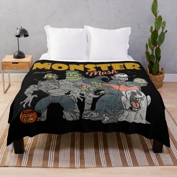 Item preview, Monster Mash Vintage Ghost Halloween Funny  designed and sold by Taniyah Gomes.