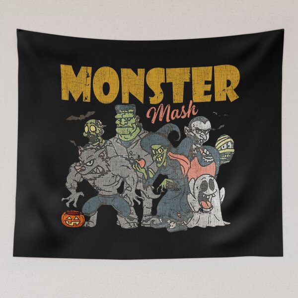 Item preview, Monster Mash Vintage Ghost Halloween Funny  designed and sold by Taniyah Gomes.