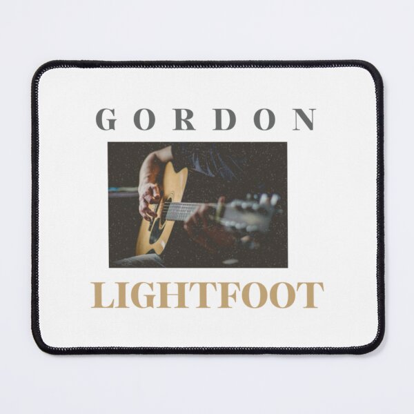 Item preview, Gordon Lightfoot Dark Vintage Country Folk Graphic designed and sold by ClevelaSchmitt.