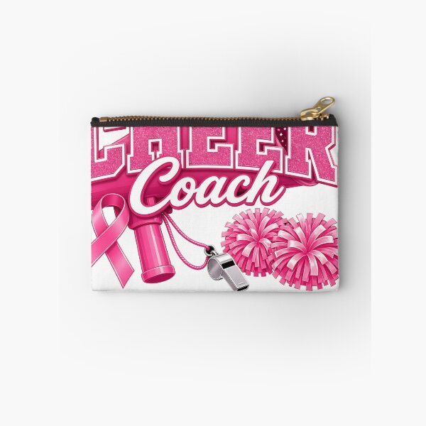 Item preview, Cheer Coach Pink Ribbon Cheerleading designed and sold by HappyVibration.