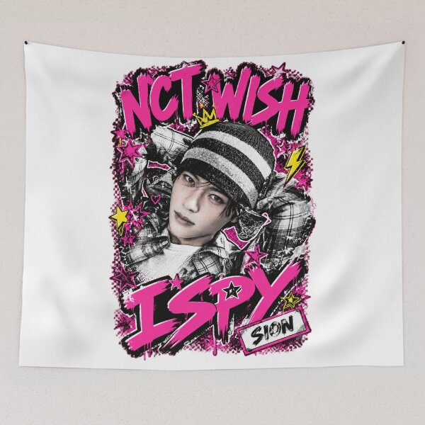 Item preview, NCT WISH Sion I SPY Y2K Artwork designed and sold by Valeree Store.