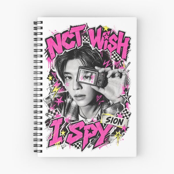 Item preview, Sion I SPY NCT WISH Fan Design designed and sold by Valeree Store.