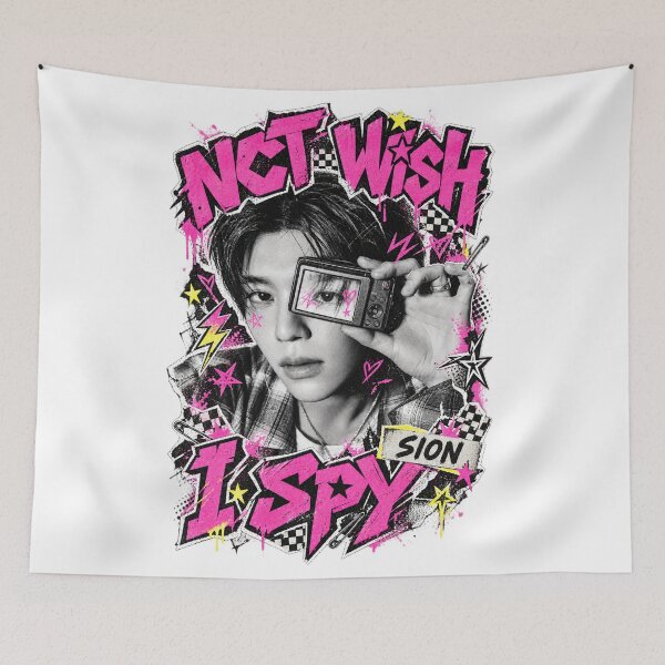 Item preview, Sion I SPY NCT WISH Fan Design designed and sold by Valeree Store.