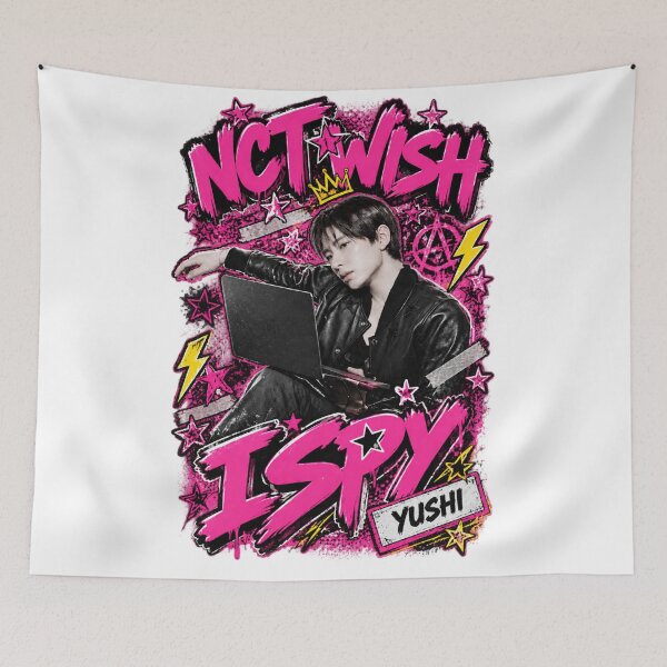 Item preview, NCT WISH Yushi I SPY Kpop Design designed and sold by Valeree Store.