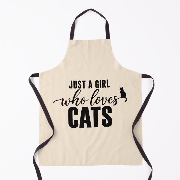 Item preview, Juat A Girl Who Love Cat Quote Kitten Silhouette designed and sold by Yellowriversss.