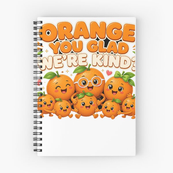 Item preview, Orange You Glad We're Kind Unity Day Anti Bullying designed and sold by HappyVibration.