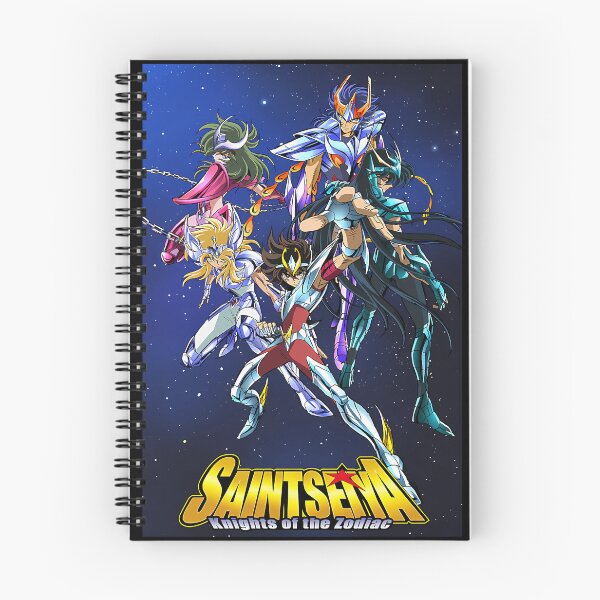 Item preview, Five Armored Anime Warriors Posing Against Starry Blue Space designed and sold by VictoriaShar.