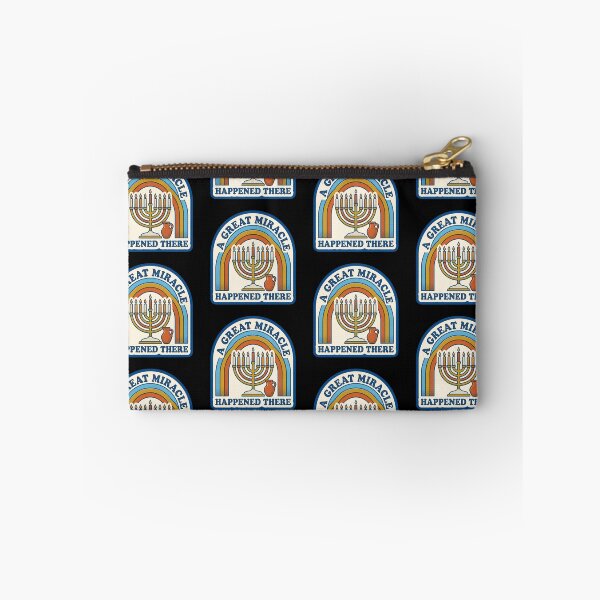 Item preview, Retro Hanukkah Menorah — A Great Miracle designed and sold by TheCalmEdit.