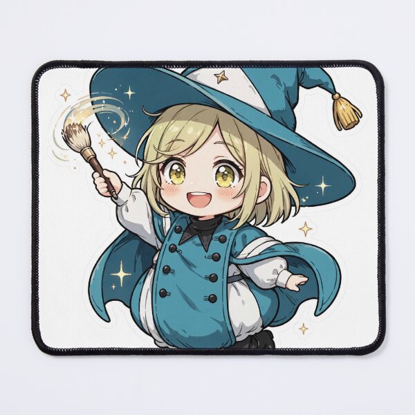 Item preview, Coco Classic Anime Chibi Sticker - Witch Hat Atelier Fan Art designed and sold by Lesley D.