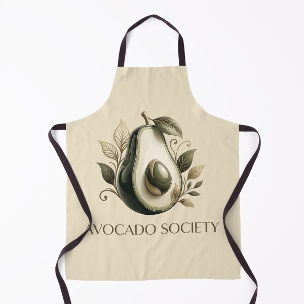Aperçu de l'œuvre Avocado Society Vintage Botanical Elegant Illustration créée et vendue par LenNo9881.