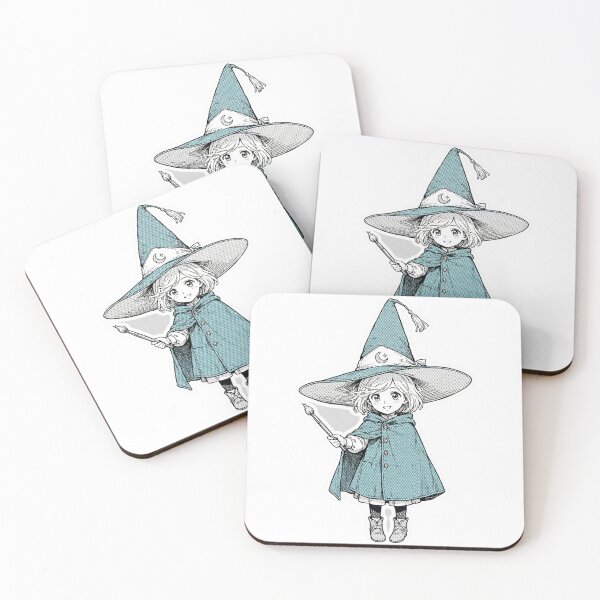 Item preview, Coco Bold Comic Inks Sticker - Witch Hat Atelier Fan Art designed and sold by Lesley D.