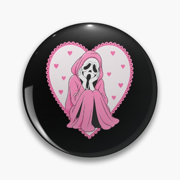Item preview, Ghostface Pink Heart designed and sold by JamiesWebb.