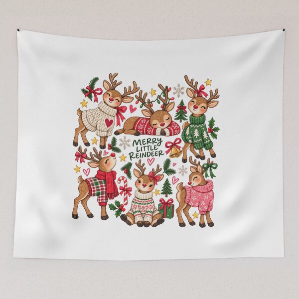 Item preview, Merry Little Reindeer Christmas designed and sold by EricCotanori.