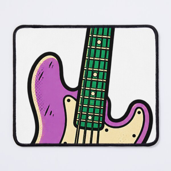 Item preview, Retro Bass Guitar designed and sold by SpectacledBoi.