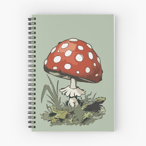 Item preview, Cute Cartoon Red Headed Toadstool Mushroom designed and sold by vivendulies.