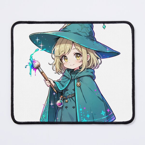 Item preview, Coco Neon Glow Sticker - Witch Hat Atelier Fan Art designed and sold by Lesley D.
