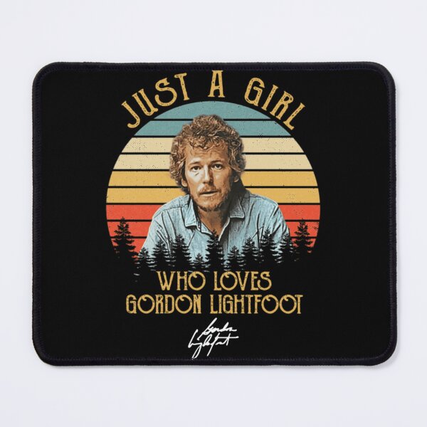 Item preview, Gordon Lightfoot Just A Girl Retro Graphic designed and sold by ClevelaSchmitt.