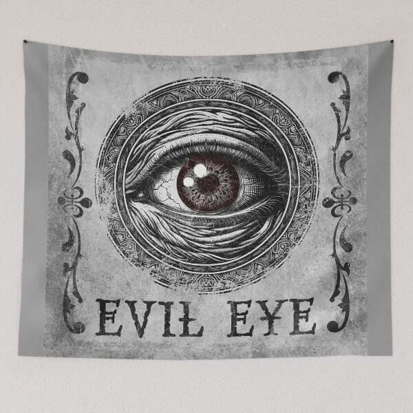 Item preview, Gothic Evil Eye Illustration Dark Rune Art designed and sold by Ghoul Enterprises.