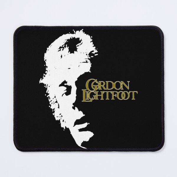 Item preview, Gordon Lightfoot Monochrome Profile Portrait Graphic designed and sold by ClevelaSchmitt.