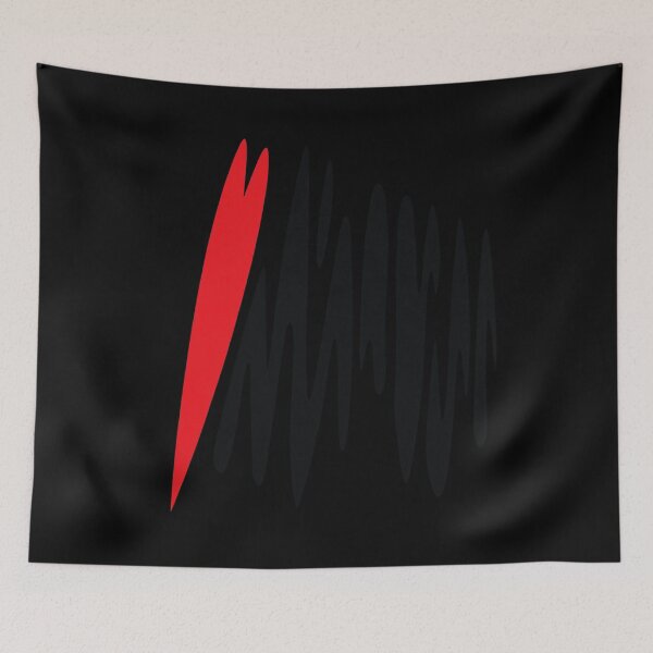 Item preview, Abstract Red Black Strokes designed and sold by Gonzales957.