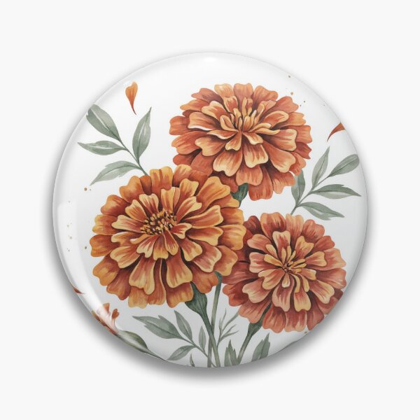 Item preview, Happy Birthday October Marigold Bouquet designed and sold by NuvoraNest.