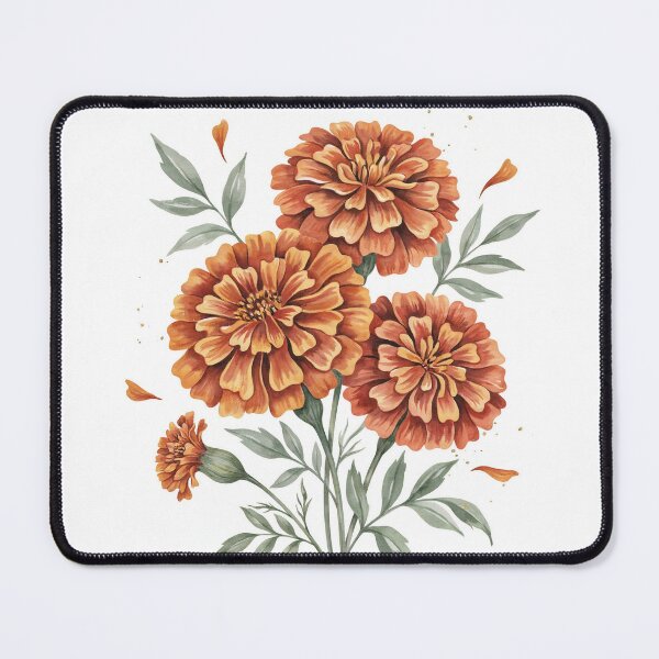 Item preview, Happy Birthday October Marigold Bouquet designed and sold by NuvoraNest.