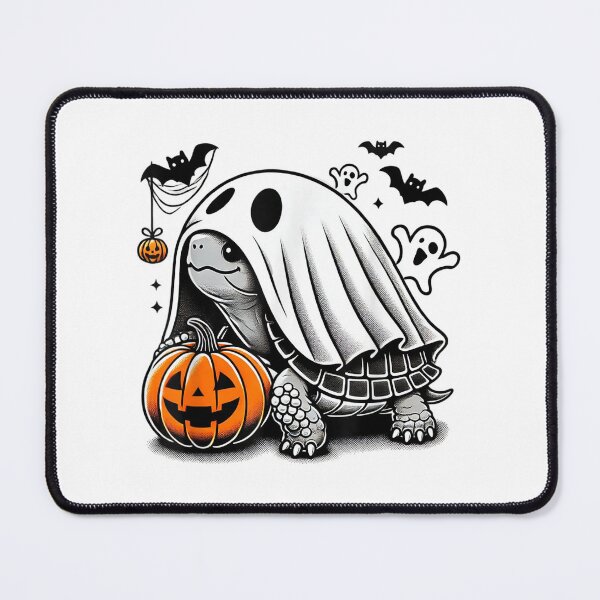 Item preview, Halloween Turtle Ghost Pumpkin Costume Terrapin Tortoise  designed and sold by Suzu Comena.