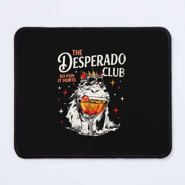Item preview, Desperado Cat Tees Funny Cowboy Cat Cocktail Graphic Tee Gift For Friend designed and sold by uimjerunok.