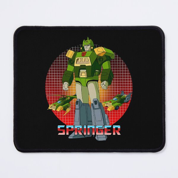 Item preview, Green And Yellow Robot Standing Between Helicopter And Racing Car designed and sold by LouieRoger.