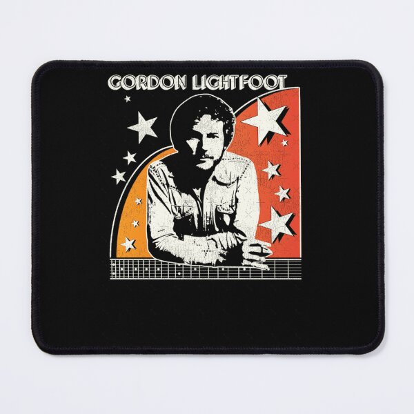 Item preview, Gordon Lightfoot Oversized Retro Star Portrait designed and sold by ClevelaSchmitt.