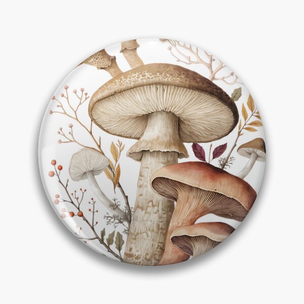 Item preview, Retro Mushroom Forager designed and sold by Neural-canvas.