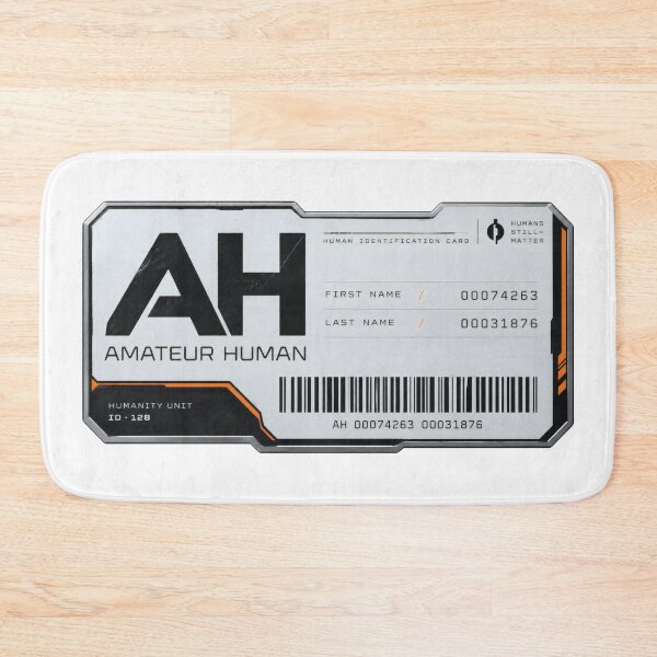 Item preview, Amateur Human — Human ID designed and sold by Azagthoth.