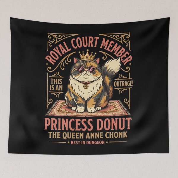 Item preview, Dungeon Crawler Carl - Princess Donut The Queen Anne Chonk Vintage Retro designed and sold by uimjerunok.