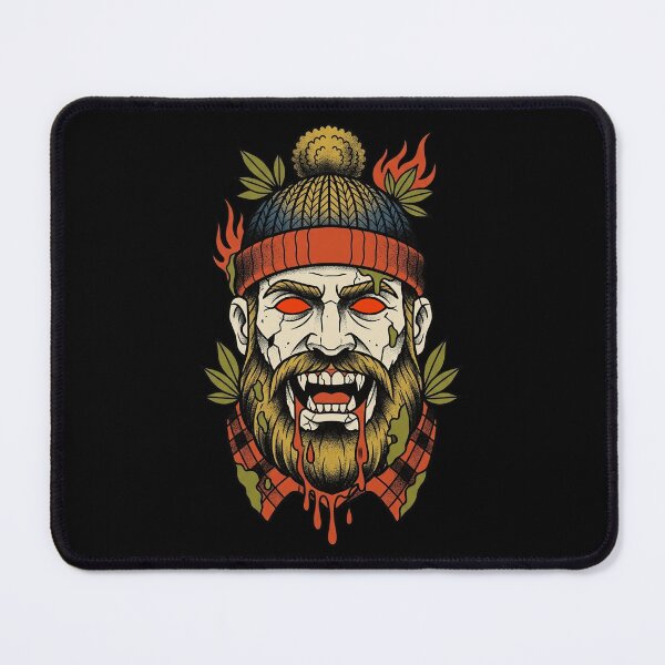 Item preview, Halloween Monster Lumberjack Paul Bunyan Tattoo designed and sold by Fictional Ink Society.