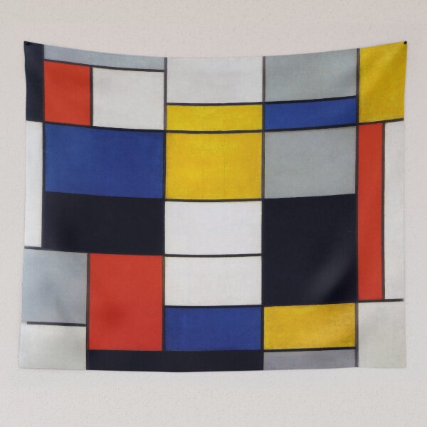 Item preview, Composition A by Piet Mondrian Abstract Geometric Modern Art #2 designed and sold by SalahBlt.