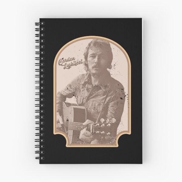 Item preview, Gordon Lightfoot lee mi mente Retrato en sepia designed and sold by ClevelaSchmitt.