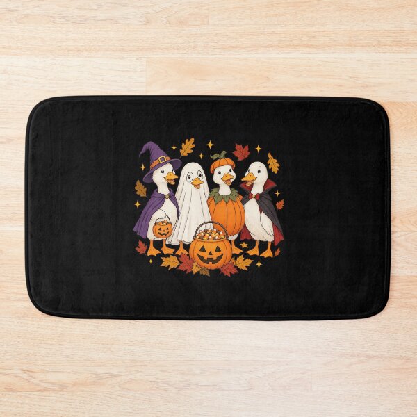 Item preview, Halloween Ducks And Goose themes Candy Pumpkin Art Artwork designed and sold by adiencarteras.